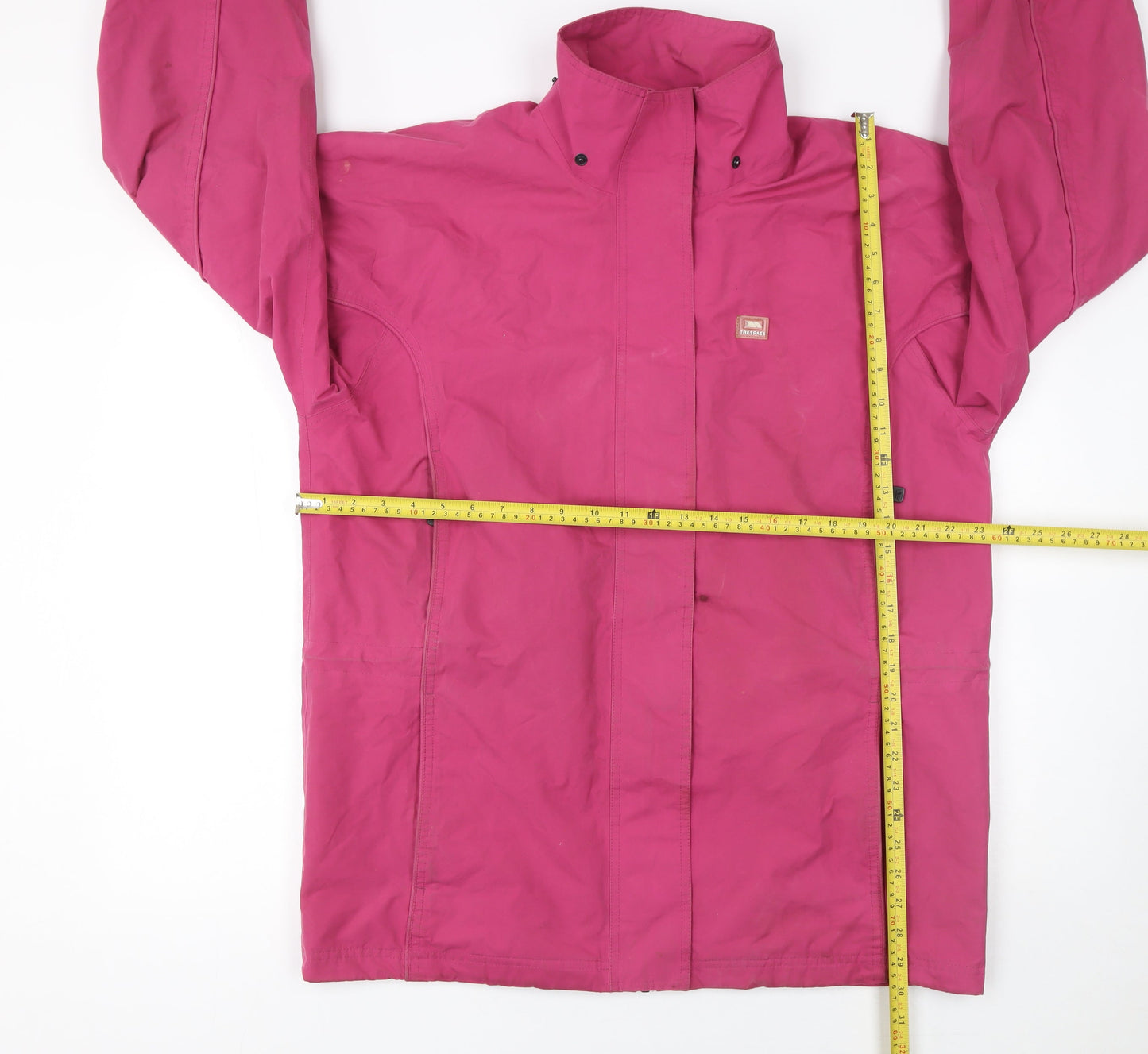 Trespass Women’s Pink Waterproof Parka Jacket Size L