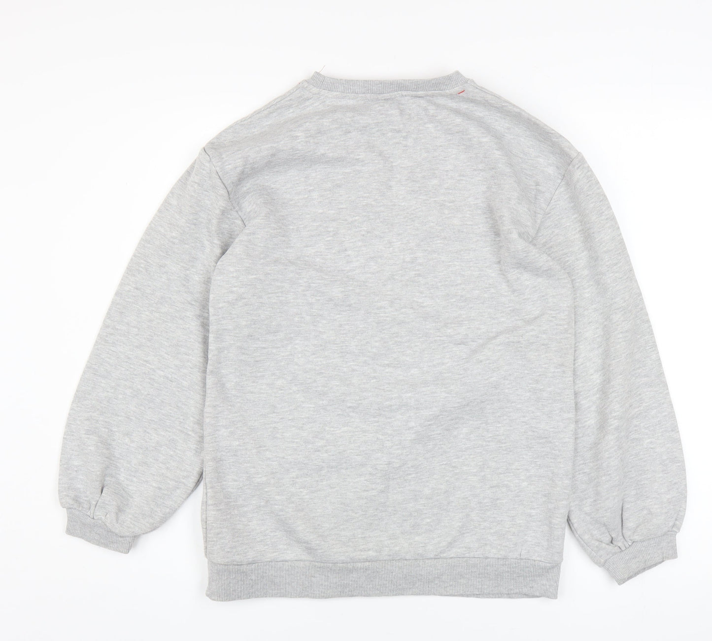 Disney at Primark Girls Grey Stitch Christmas Pullover Jumper 11-12 Years
