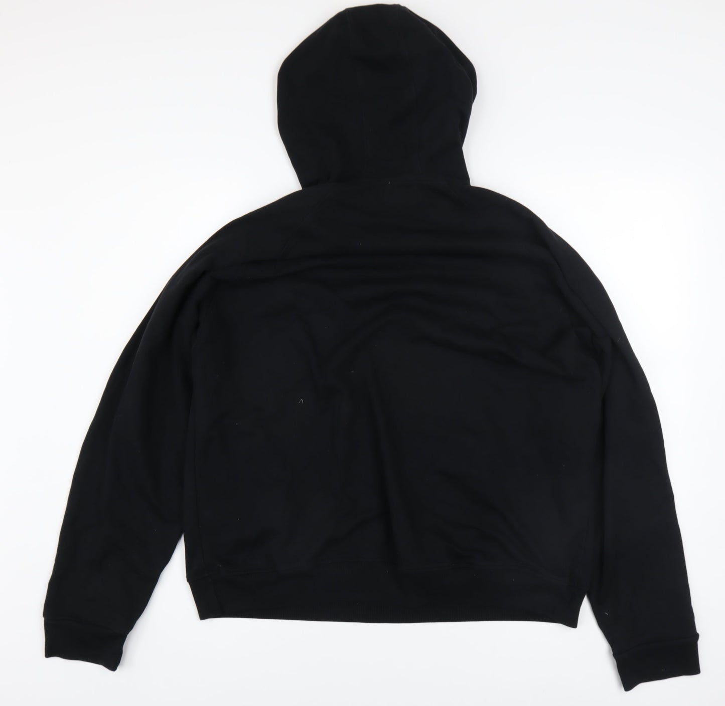 B.U.M. Equipment Men’s Black Pullover Hoodie L Retro College Logo