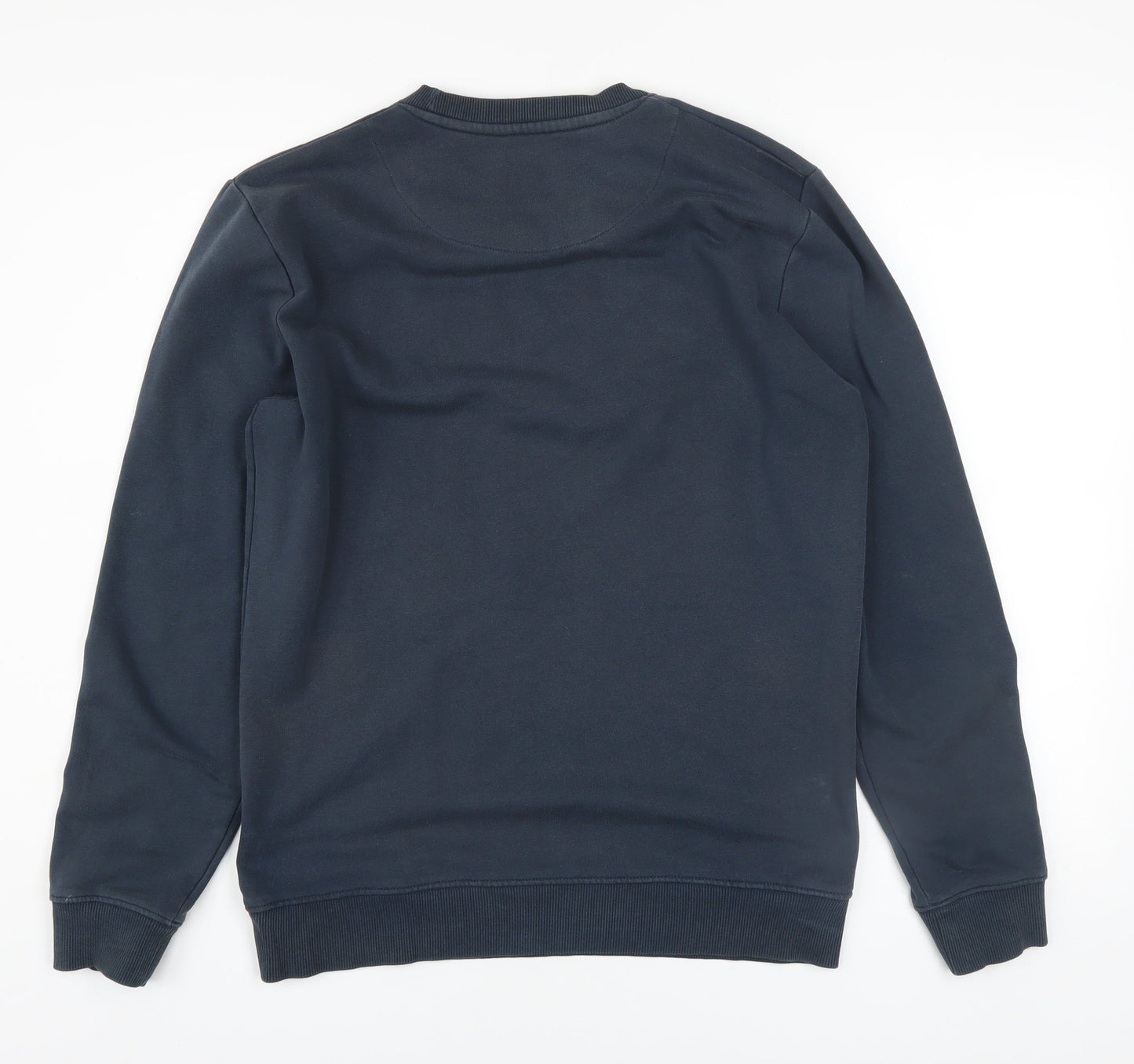 Only & Sons Men’s Blue Crew Neck Pullover Sweatshirt Size S