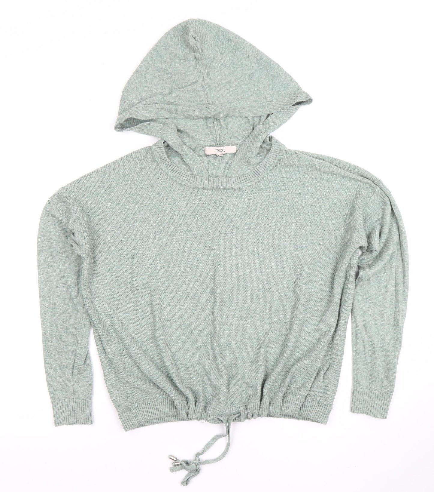 Next Women Green Size 10 Hooded Pullover Jumper