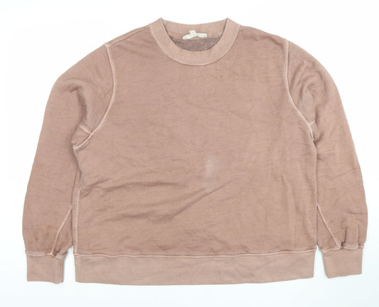 Marks and Spencer Per Una Women Brown Size 14 Pullover Sweatshirt