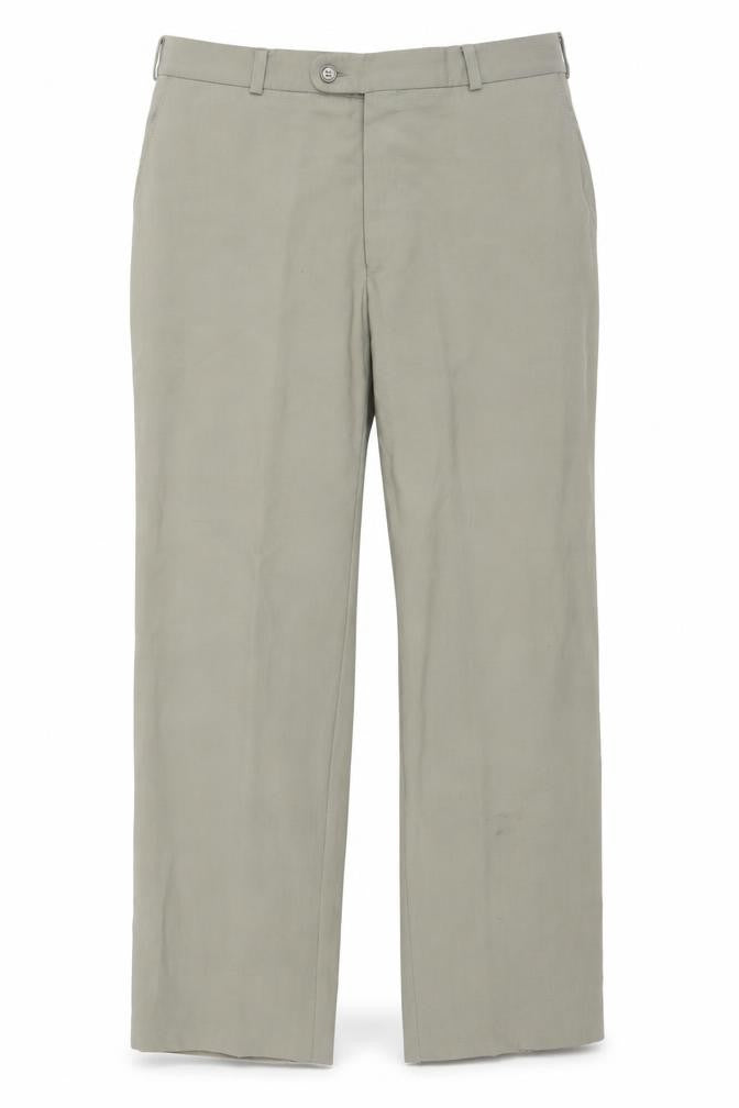 Marco Capelli Men's Beige Wool Blend Chino Trousers 32S