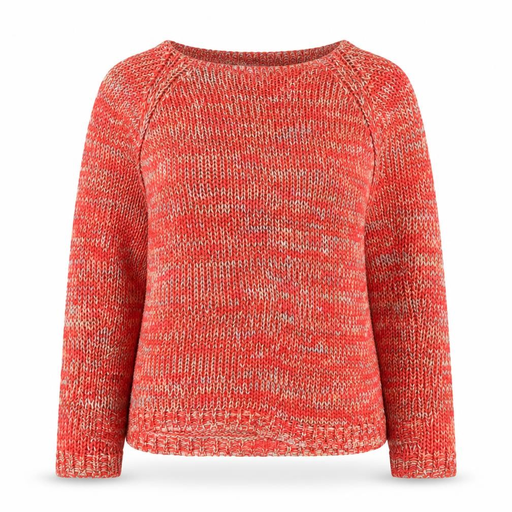 Vero Moda Women’s Red Acrylic Chunky Knit Jumper M Regular