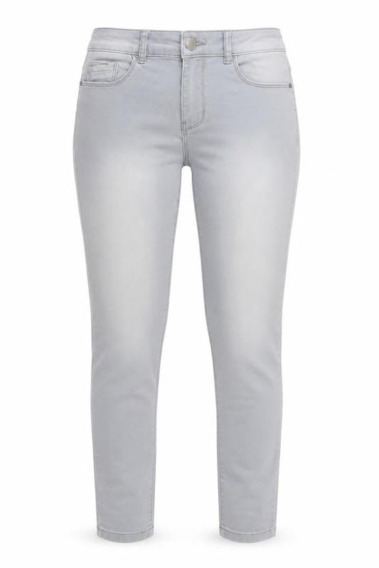 Denim Co Women's Grey Skinny Stretch Jeans Size 8