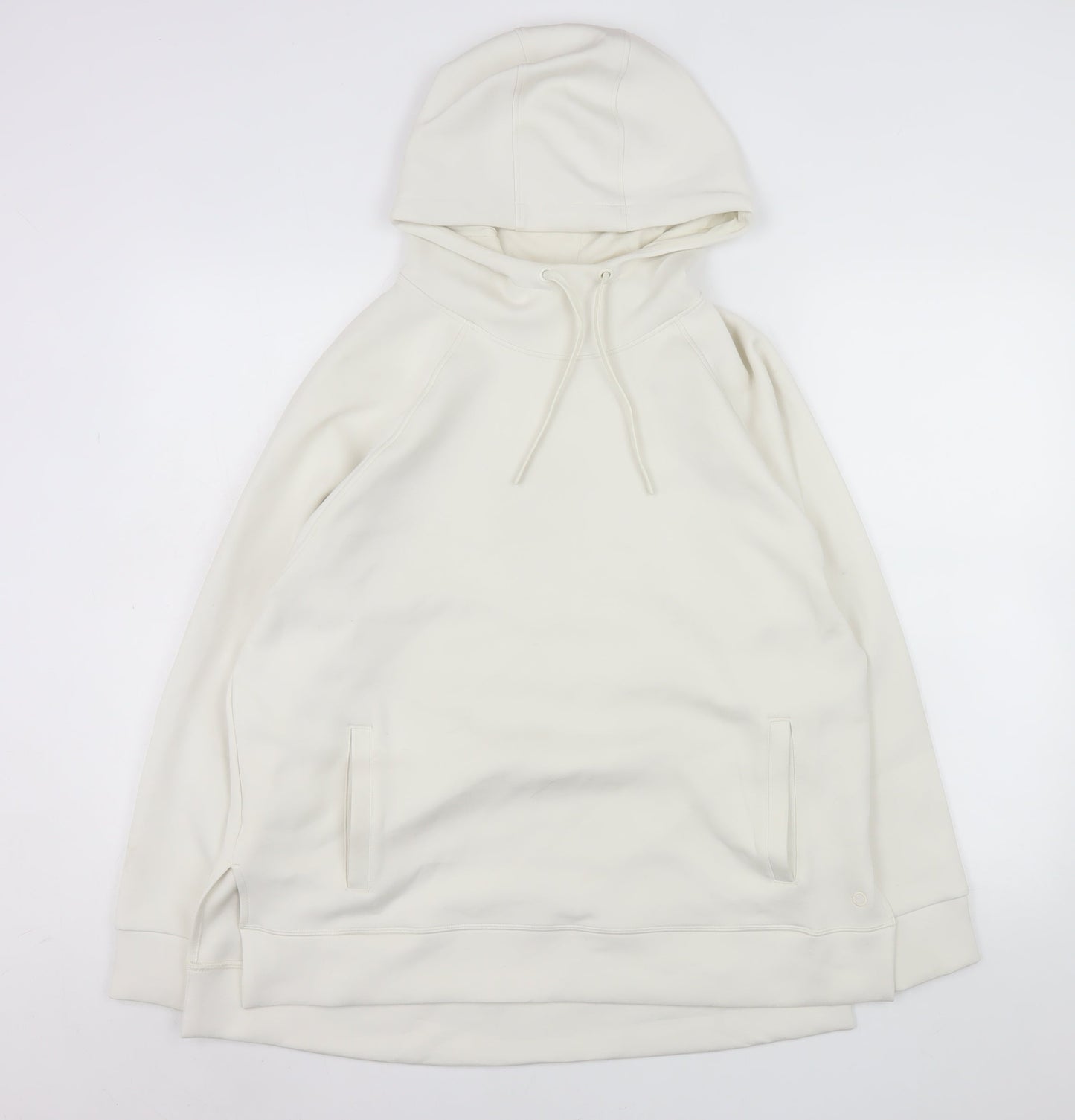 Marks & Spencer Men’s Ivory Pullover Hoodie L Regular Fit
