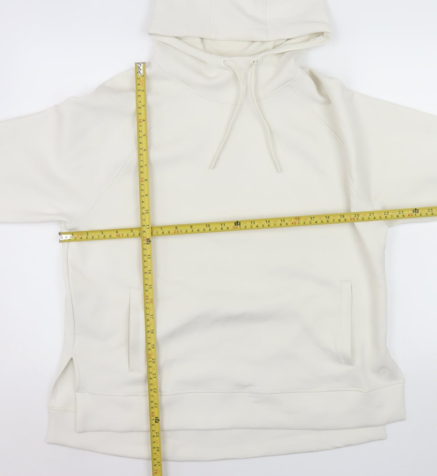 Marks & Spencer Men’s Ivory Pullover Hoodie L Regular Fit