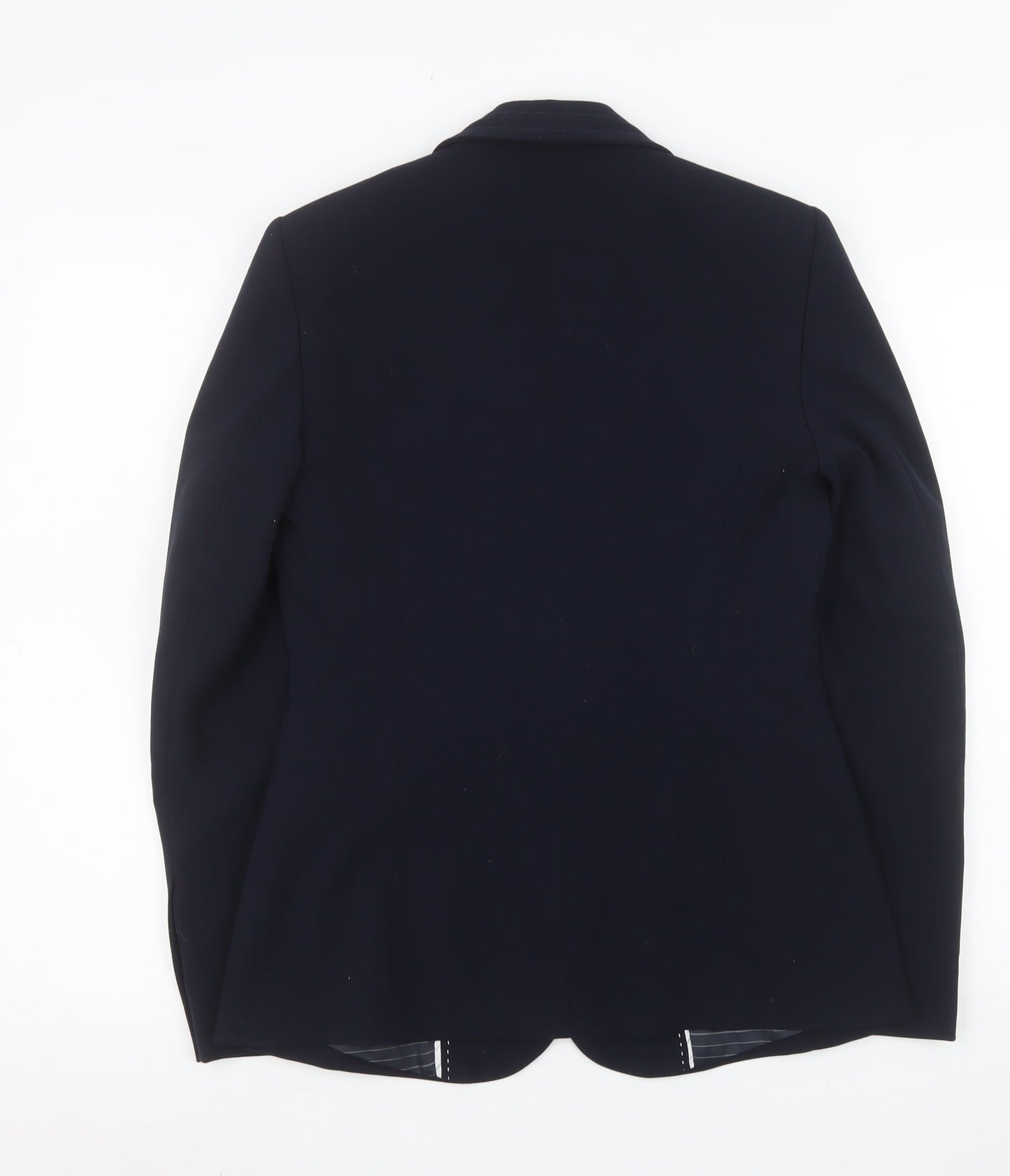 Marks and Spencer Women's Navy Single-Breasted Blazer UK 10