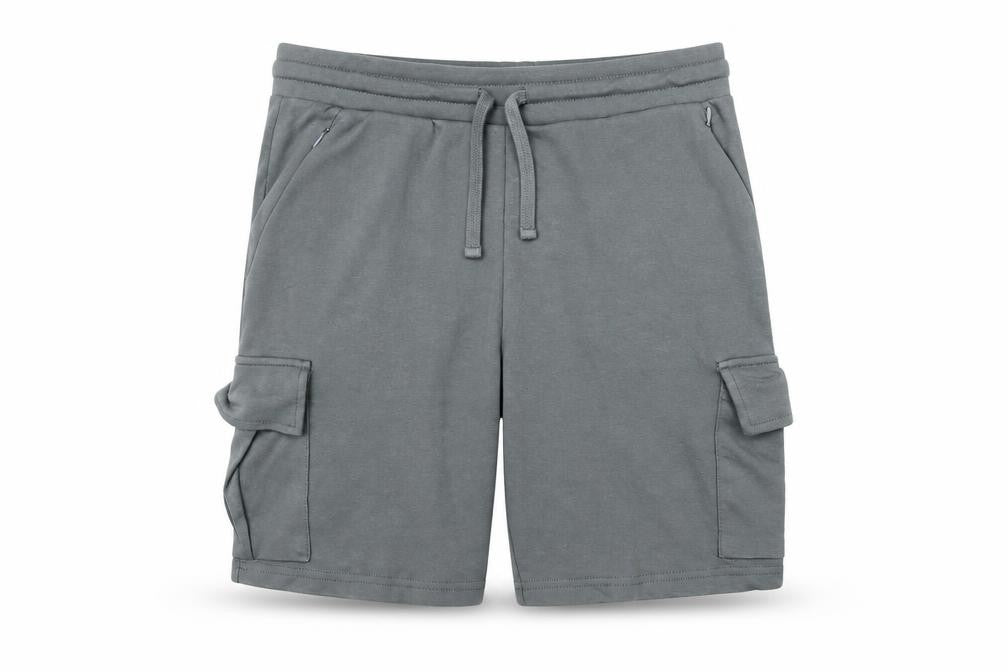 Bee Inspired Men's Grey Cotton Athletic Sweat Shorts Size L