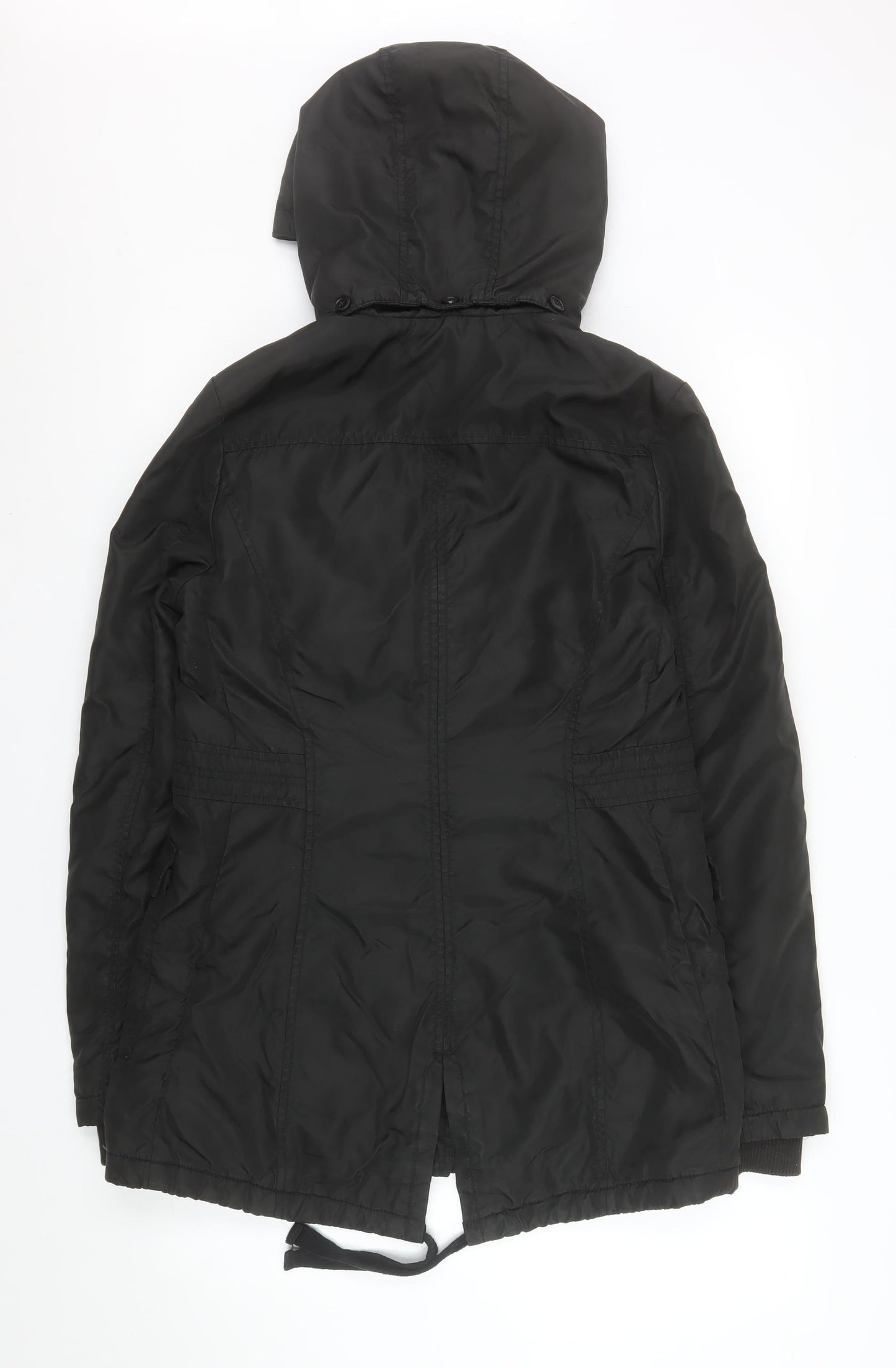 Hilfiger Denim Men's Black Hooded Parka Jacket Size M