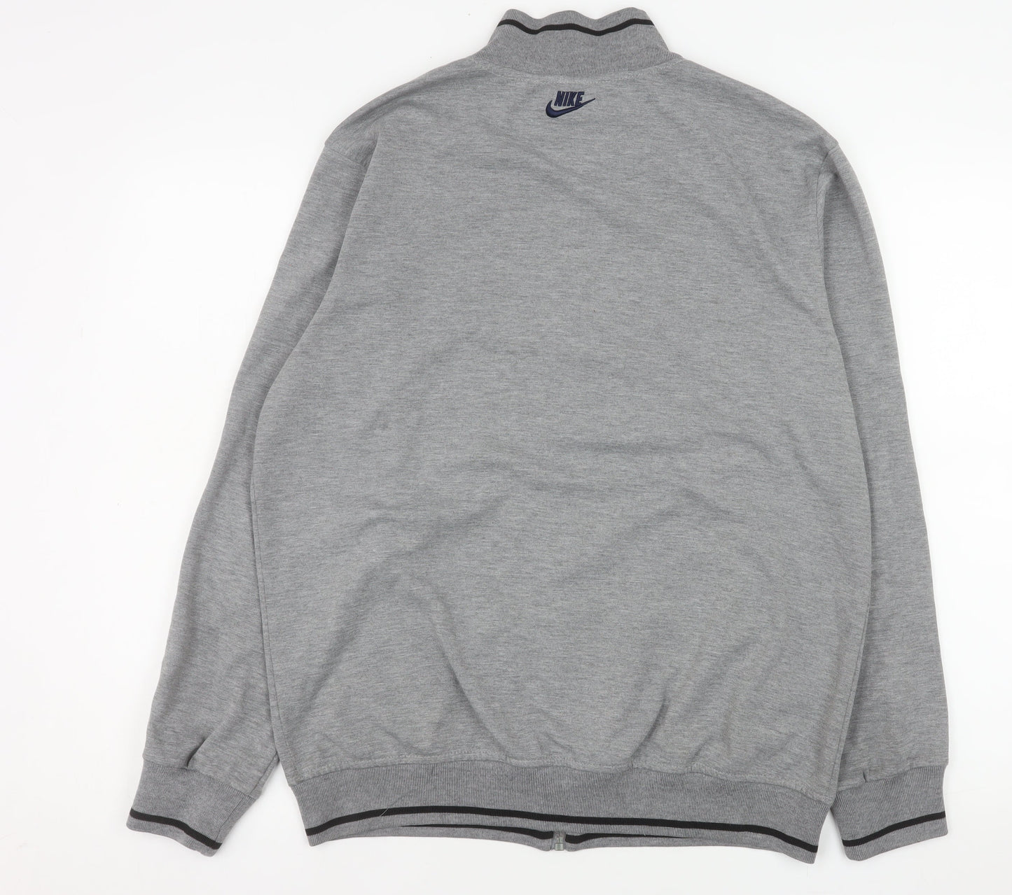 Nike Mens Grey 2XL Full Zip Sportswear Track Jacket