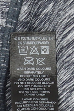 St Bernard Women's Grey Marl Full Zip Activewear Jacket Size 12