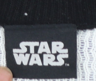 Star Wars Boys Blue Christmas Jumper 12 Years R2-D2 Galaxy Greetings Tu