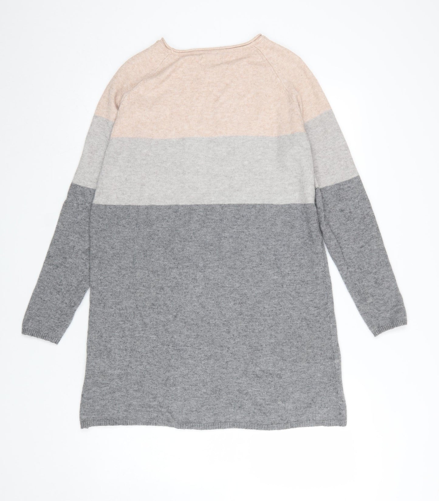 ONLY Womens Multicoloured Striped Pullover Jumper M