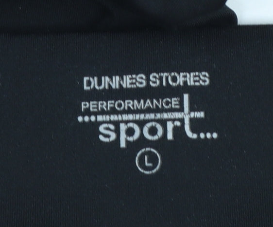 Dunnes Stores Women Black L Performance Leggings