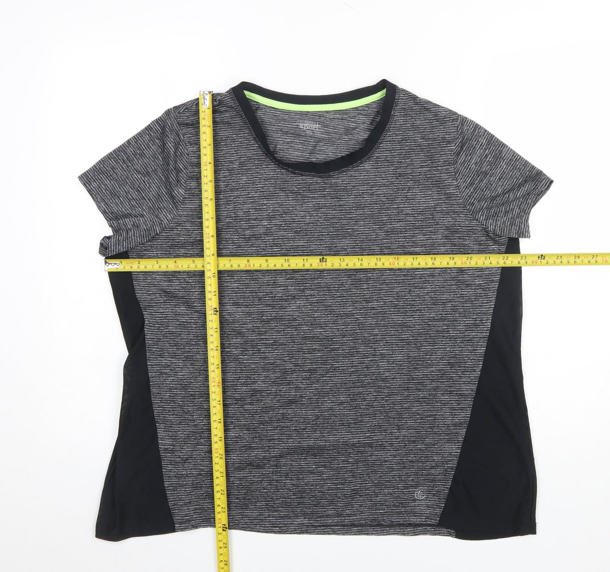 St. Bernard for Dunnes Stores Womens Grey XL Active Fit T-Shirt