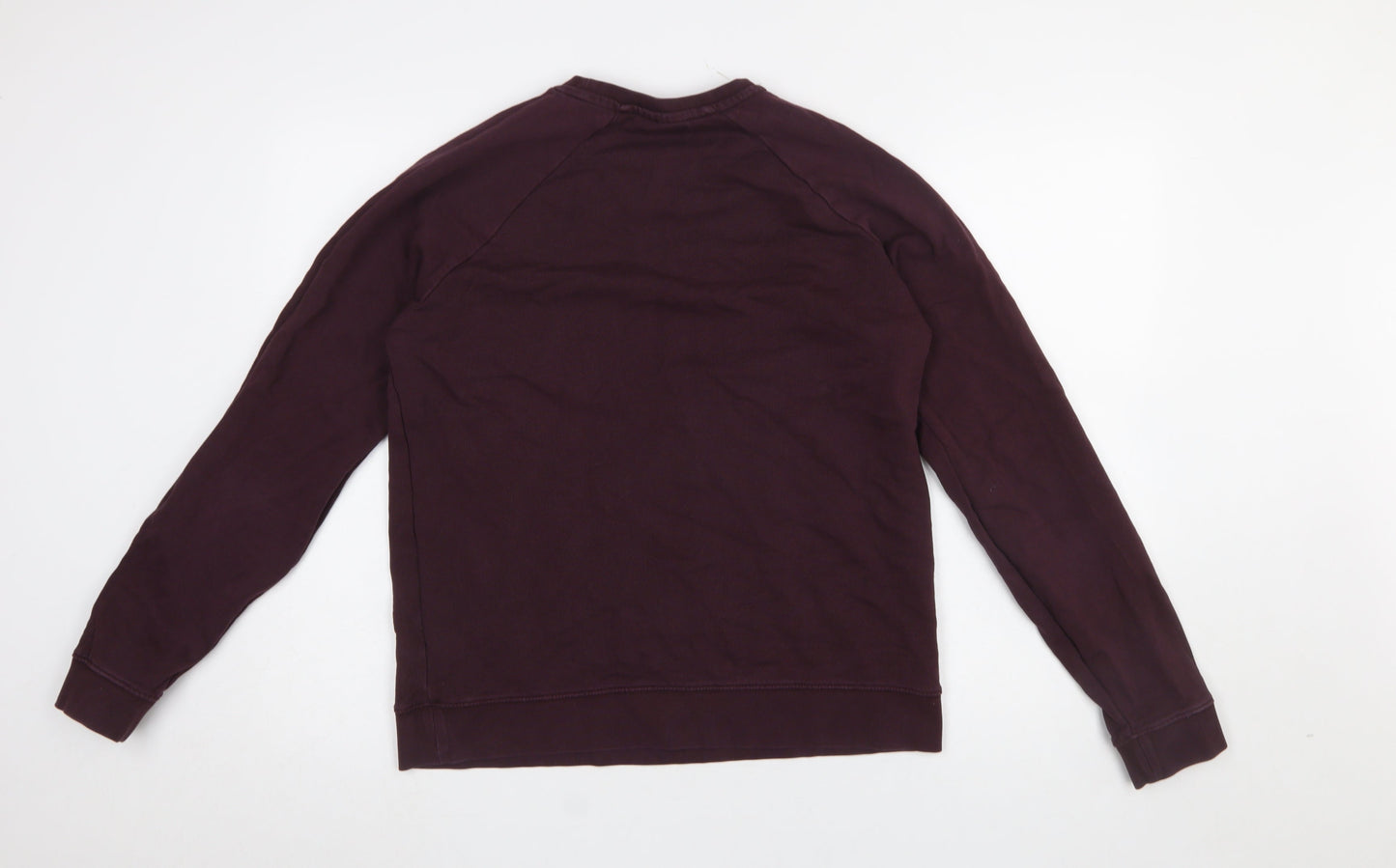 ASOS Men's Purple Crew Neck Cotton Sweatshirt Size L Regular Fit