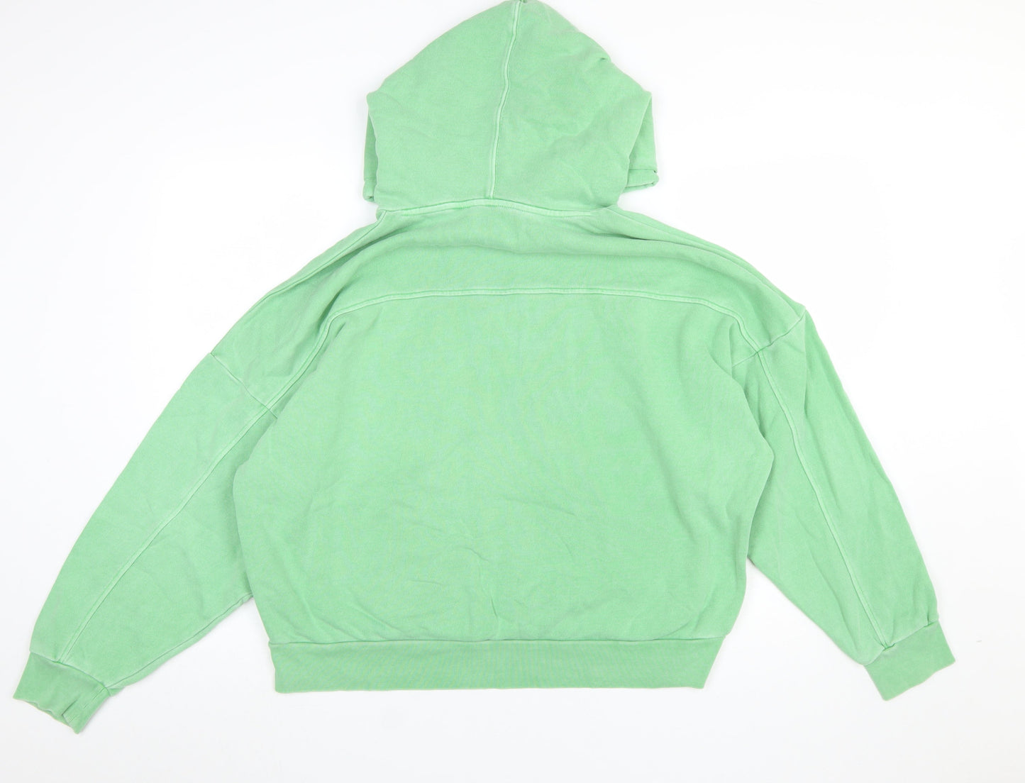Levi's Womens Green Cotton Pullover Hoodie Size L