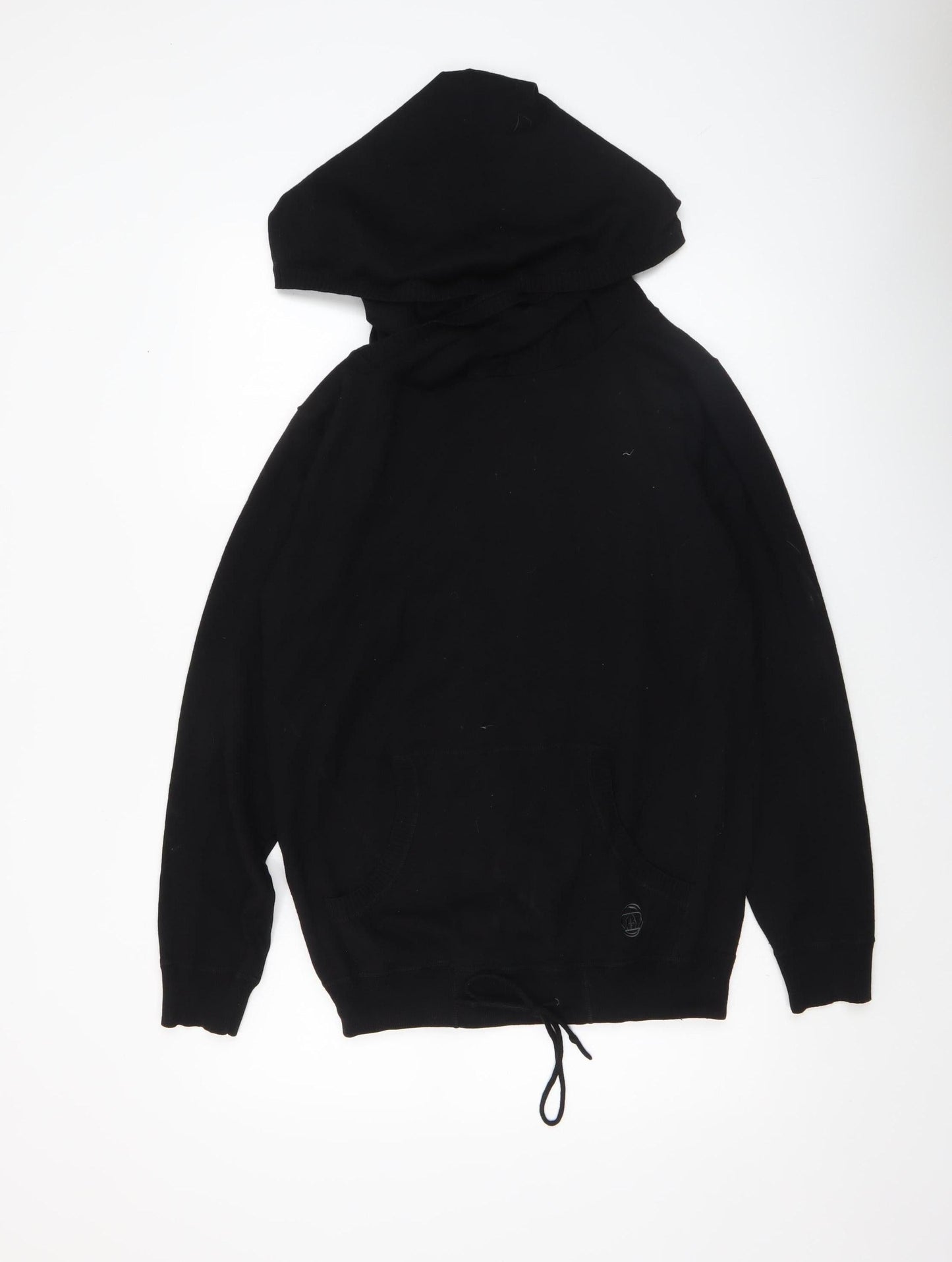Next Men's Black Hooded Pullover Knit Jumper Size M
