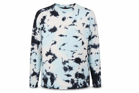 Levi's Men's Blue Tie-Dye Long Sleeve Cotton Casual Top M