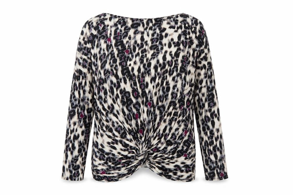 Wallis Womens Multicoloured Animal Print Tunic Blouse UK 14
