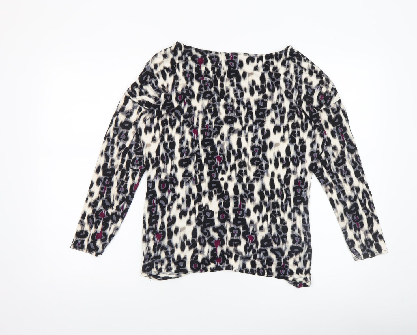 Wallis Womens Multicoloured Animal Print Tunic Blouse UK 14