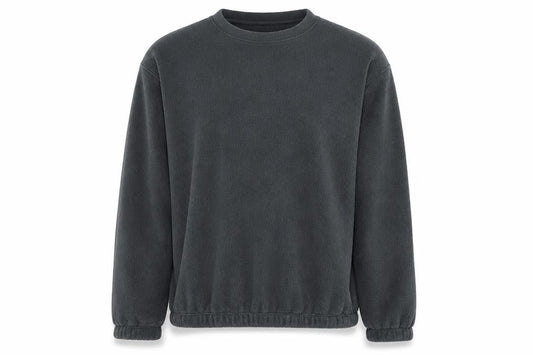 Mountain Warehouse Men's Grey Fleece Half Zip Pullover Sweatshirt M