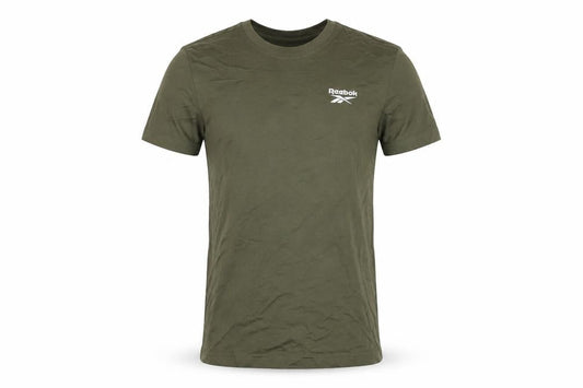 Reebok Men’s Green XS Crew Neck Cotton Short Sleeve T-Shirt