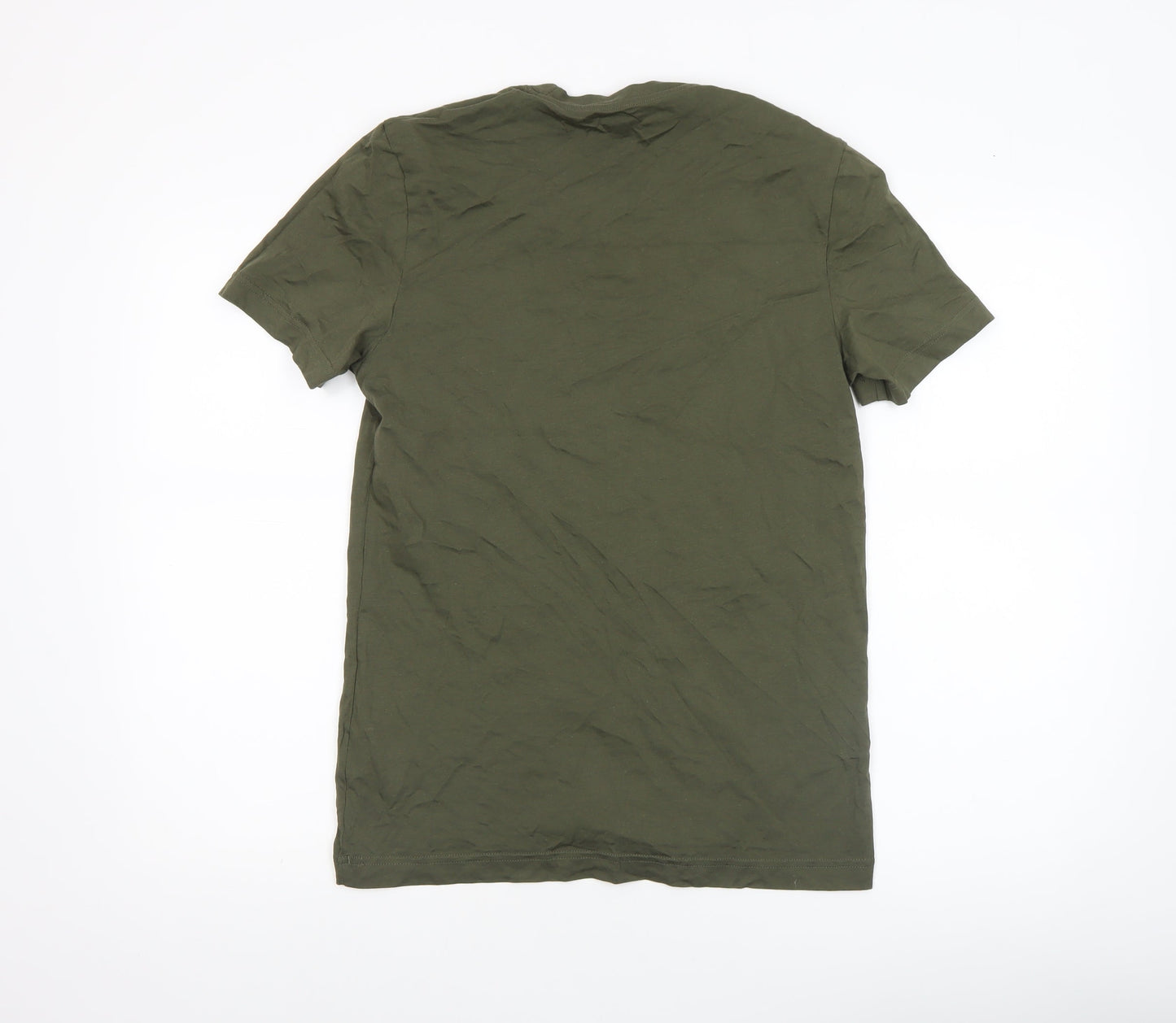 Reebok Men’s Green XS Crew Neck Cotton Short Sleeve T-Shirt