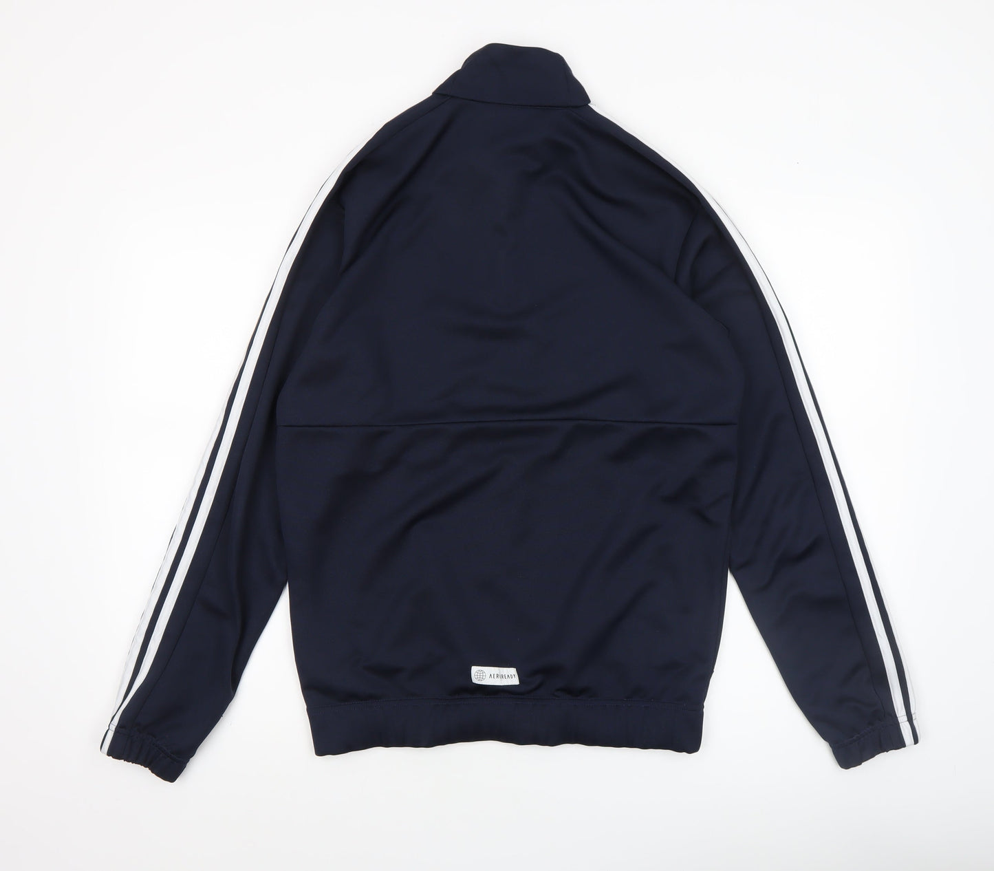 Adidas Men's Blue 1/4 Zip Regular Fit Sports Sweatshirt S