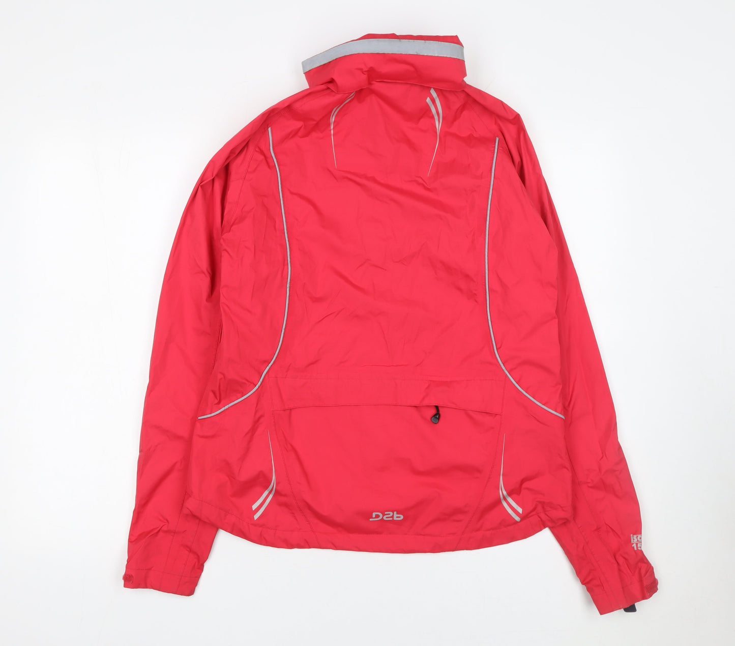 Dare 2b Women's Red Waterproof Lightweight Outdoor Rain Jacket UK 12
