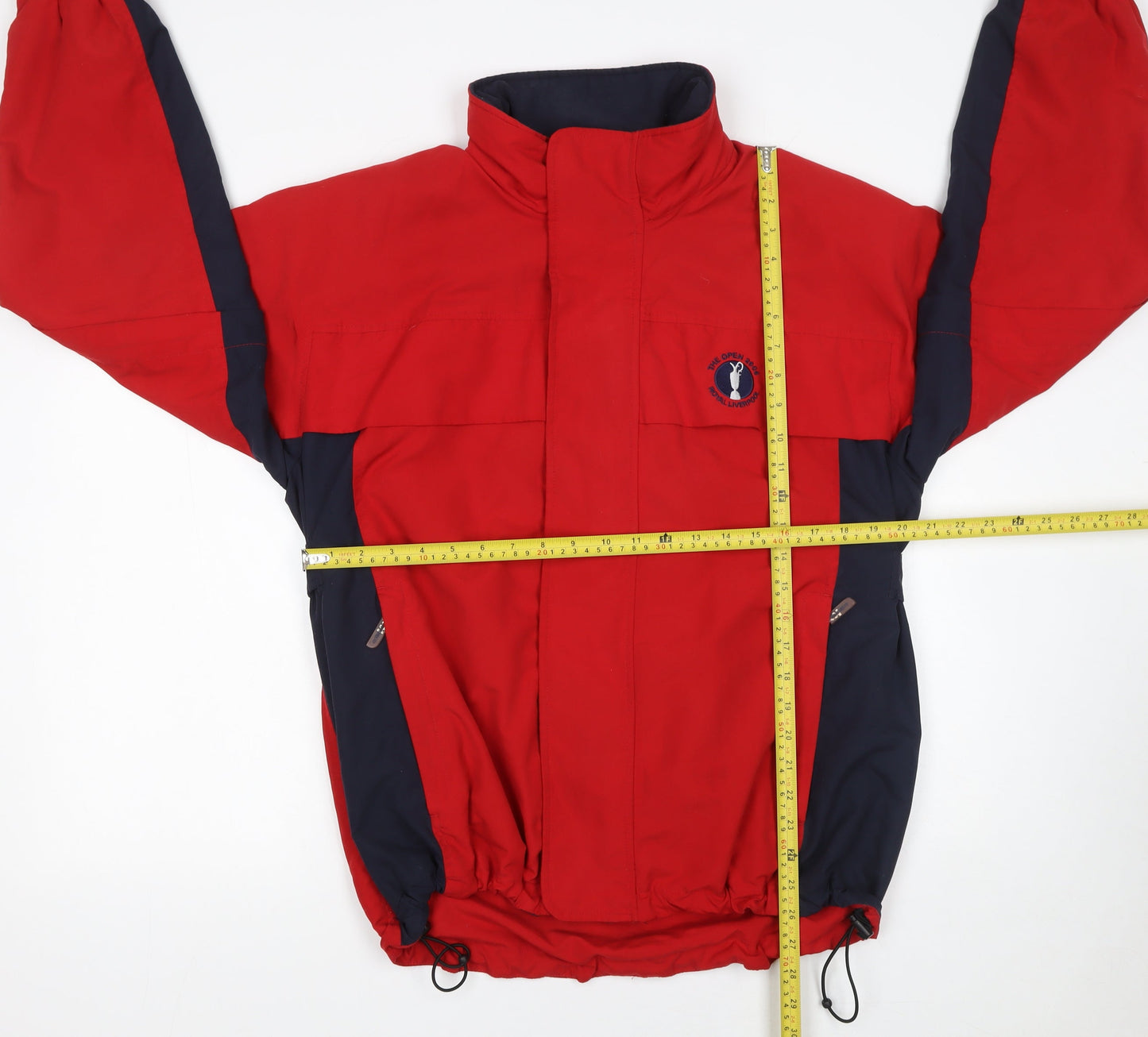ProQuip Men's Red Waterproof Rain Jacket Size S Windproof Golf Wear