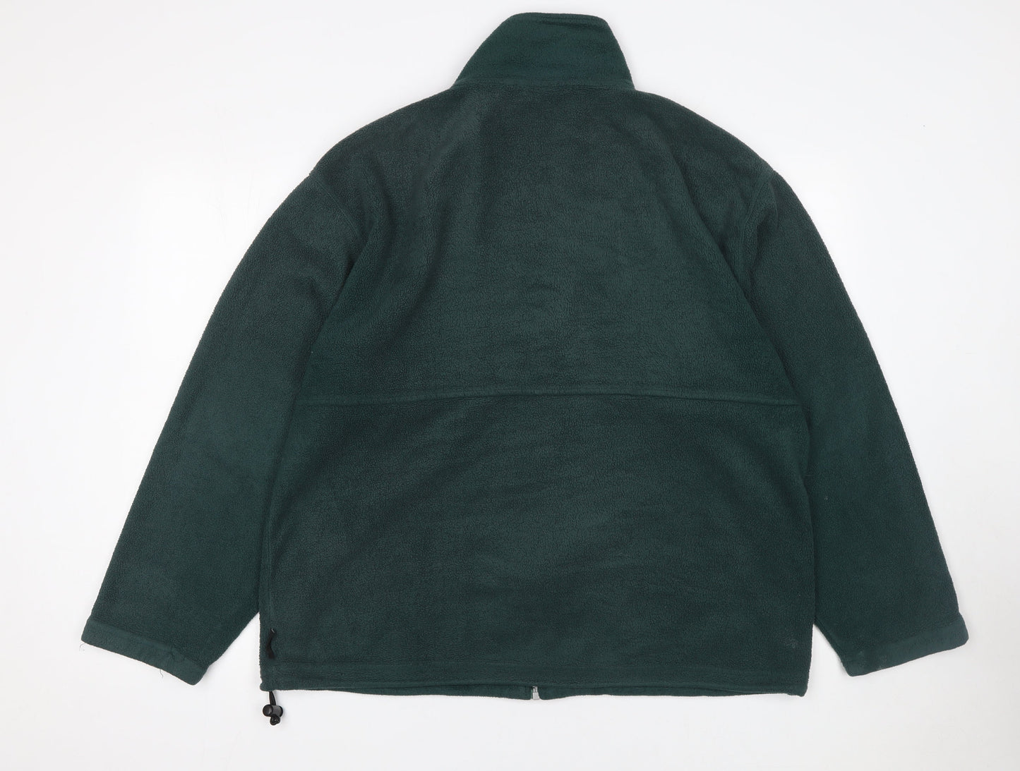 Peter Storm Men Green Fleece Full Zip Jacket Size M Outdoor Wear