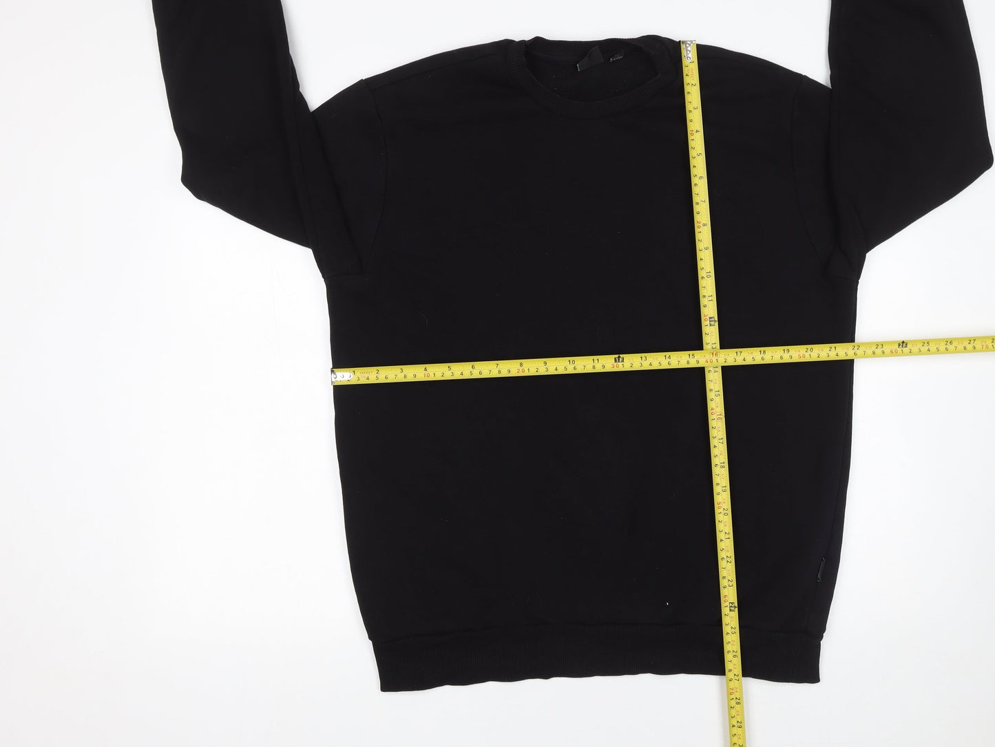 ONLY & SONS Men's Black Crew Neck Pullover Sweatshirt Size L