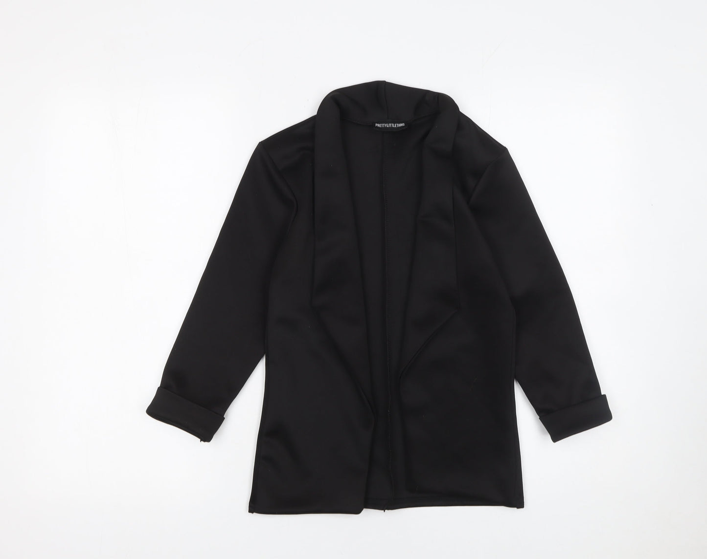 PrettyLittleThing Women’s Black Size 10 Blazer Jacket