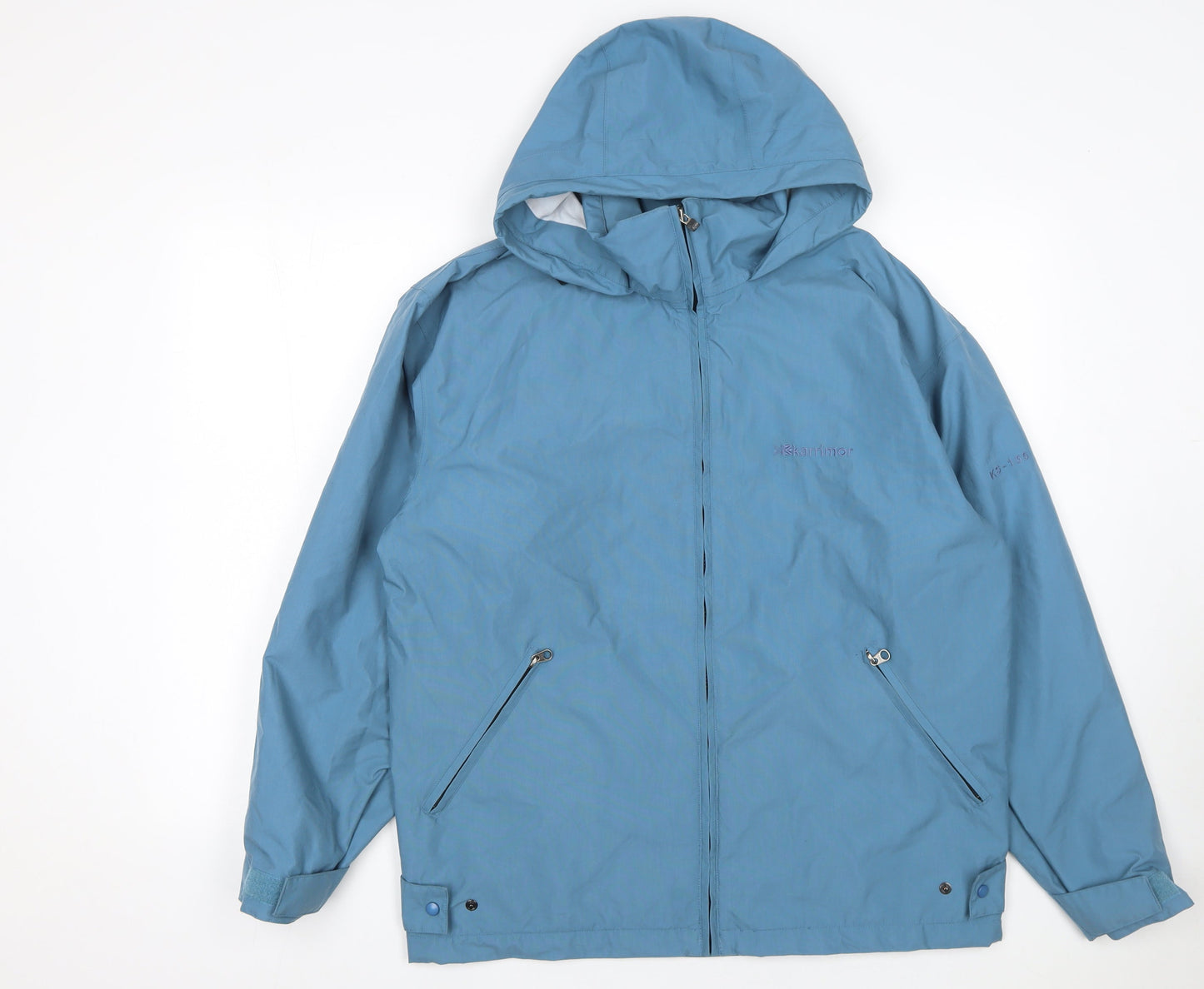 Karrimor Men's Blue Hooded Lightweight Windproof Jacket Size S