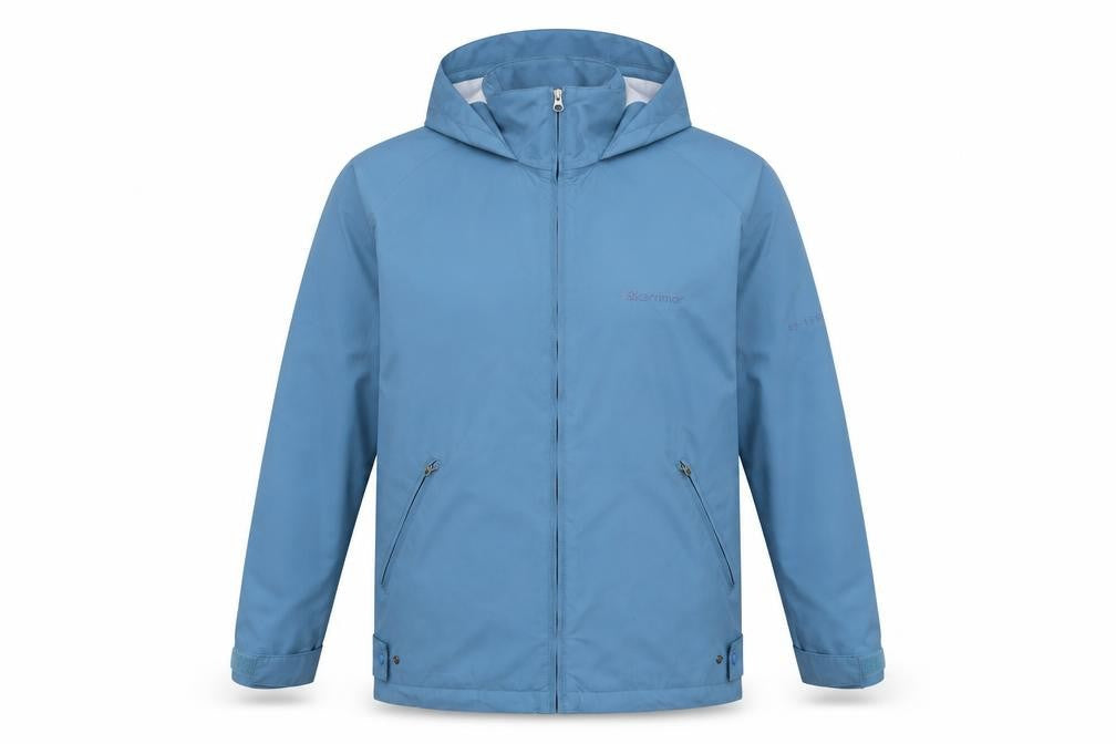 Karrimor Men's Blue Hooded Lightweight Windproof Jacket Size S