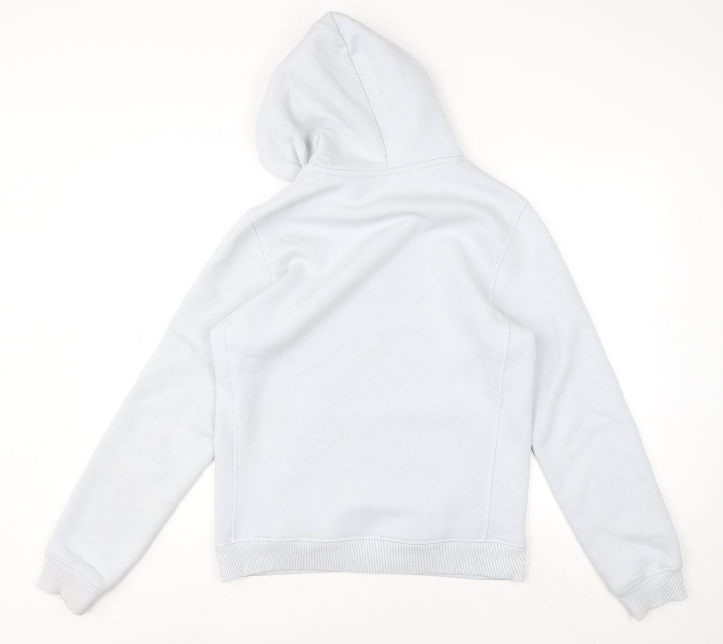 Next Women's Blue Pullover Hoodie Small Cotton Blend Soft Fleece
