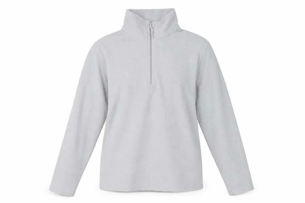 Mountain Warehouse Women Grey 1/2 Zip Fleece Pullover Sweatshirt M