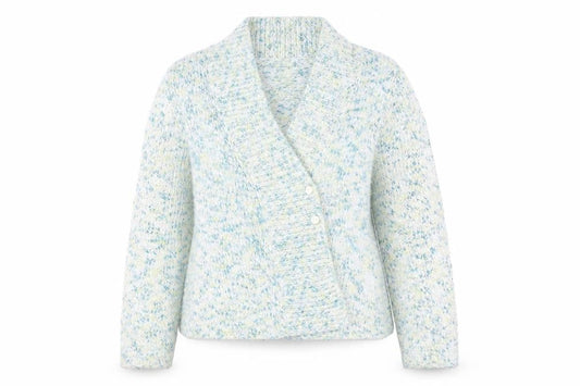 Kaliko Women’s Multicoloured Chunky Knit Cardigan Size 14 Acrylic Blend