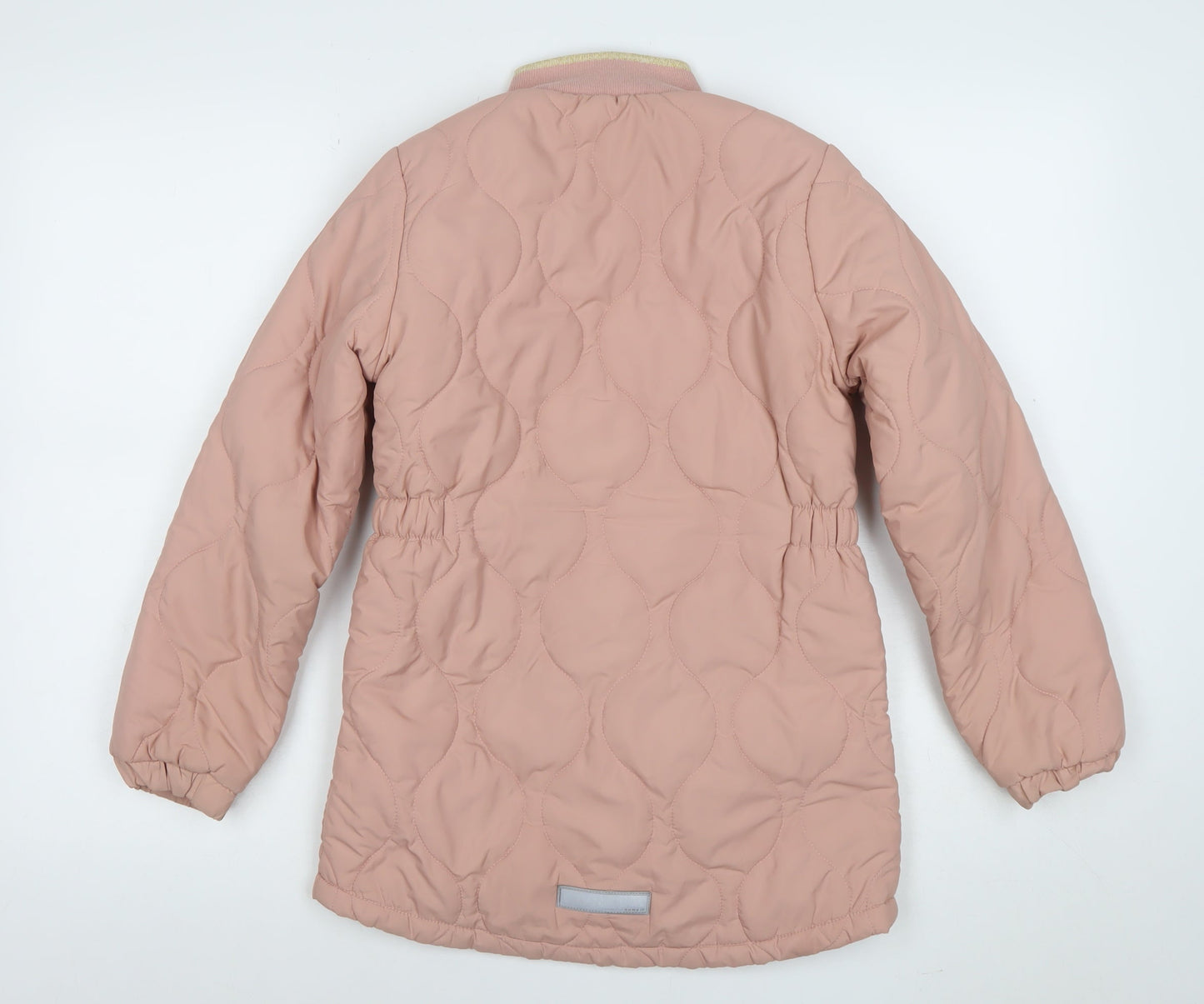 Name It Girls Pink Quilted Mid-Length Padded Jacket 10 Years