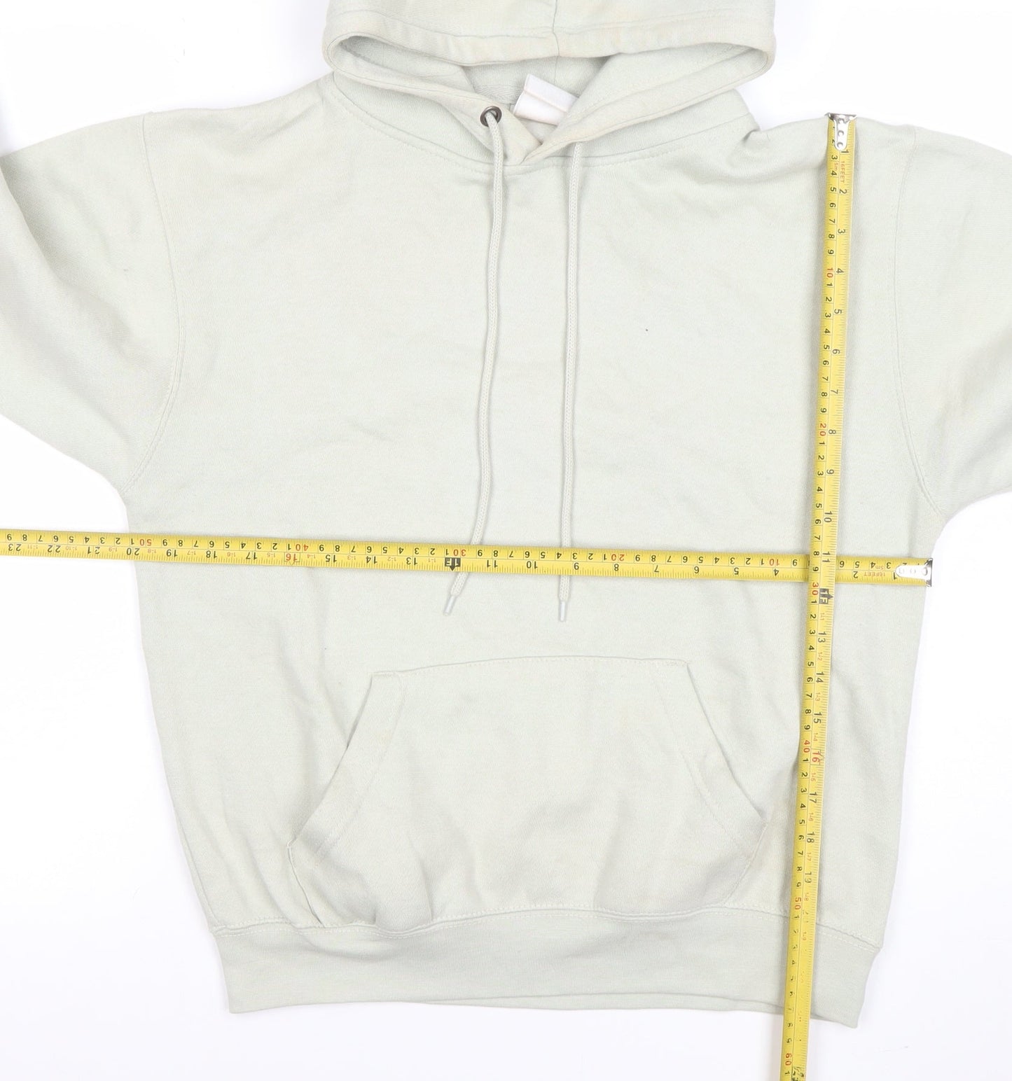 Pacific & Co Women Beige Pullover Hoodie Size Small Miami Beach Graphic