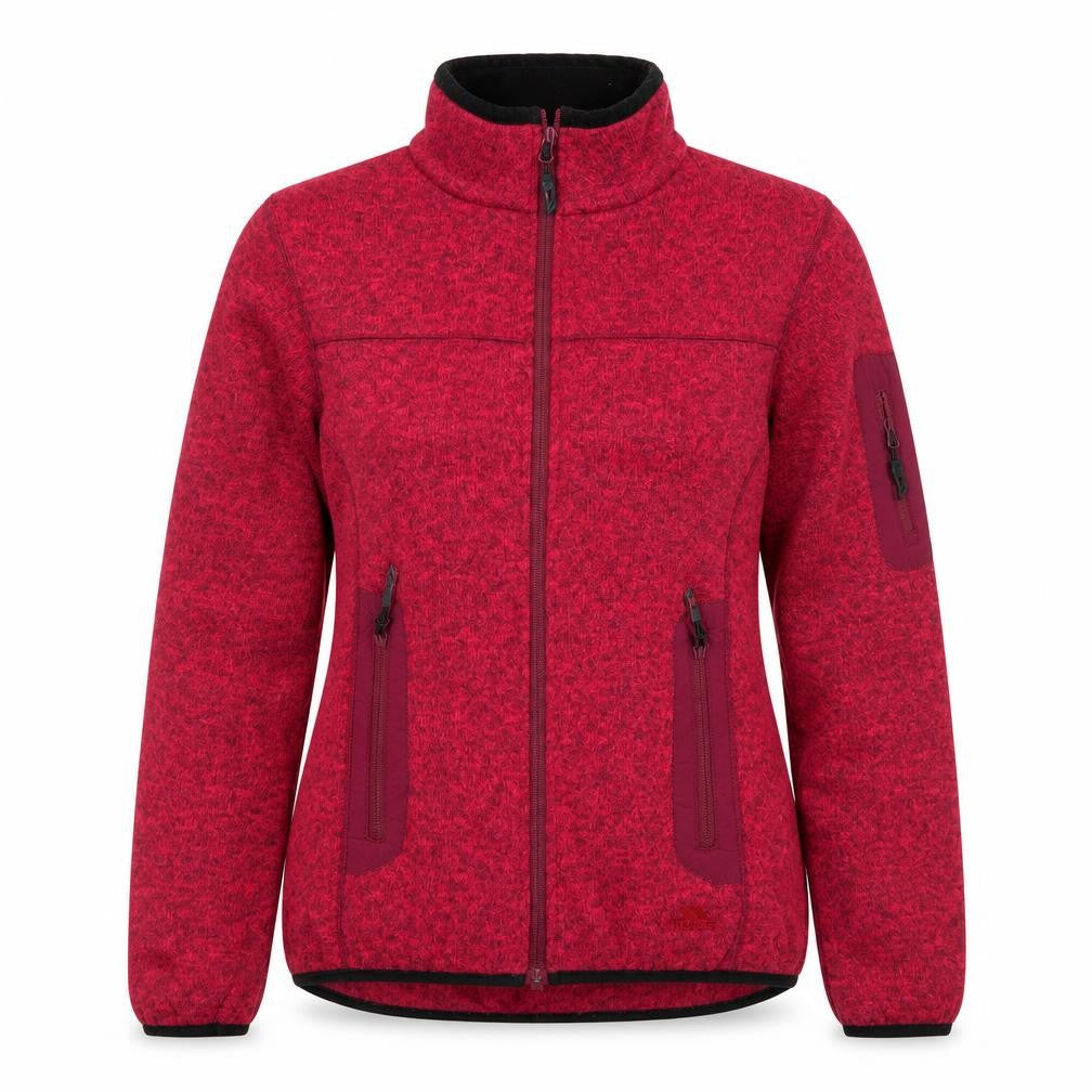 Trespass Women's Pink Fleece Full Zip Outdoor Jacket Size S