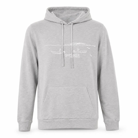 Altitude Mens Grey Pullover Hoodie M Graphic Print Outdoor Style