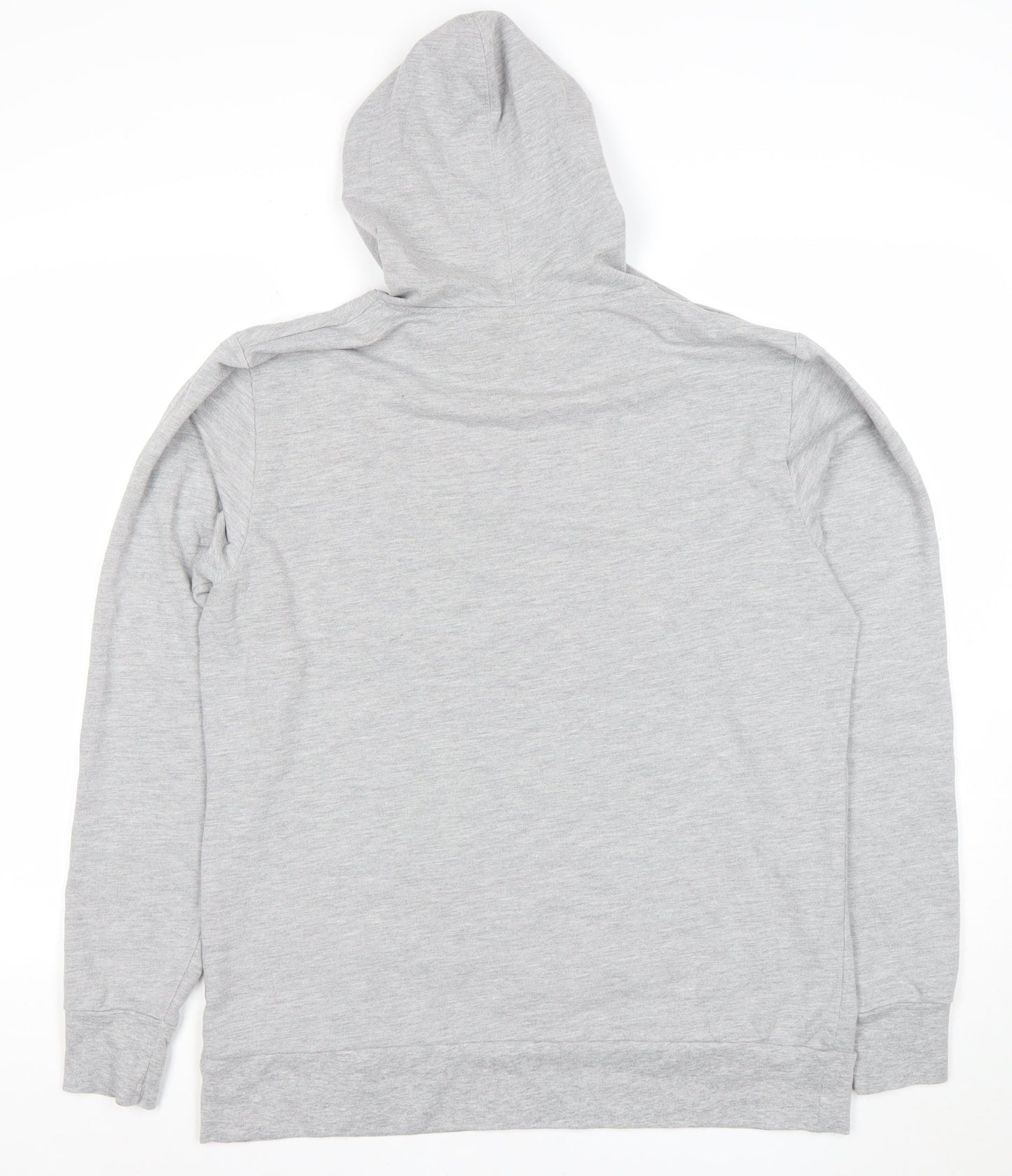 Altitude Mens Grey Pullover Hoodie M Graphic Print Outdoor Style
