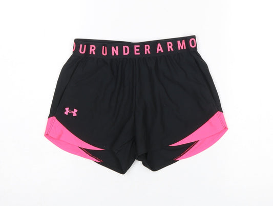 Under Armour Women’s Black XS HeatGear Athletic Running Shorts