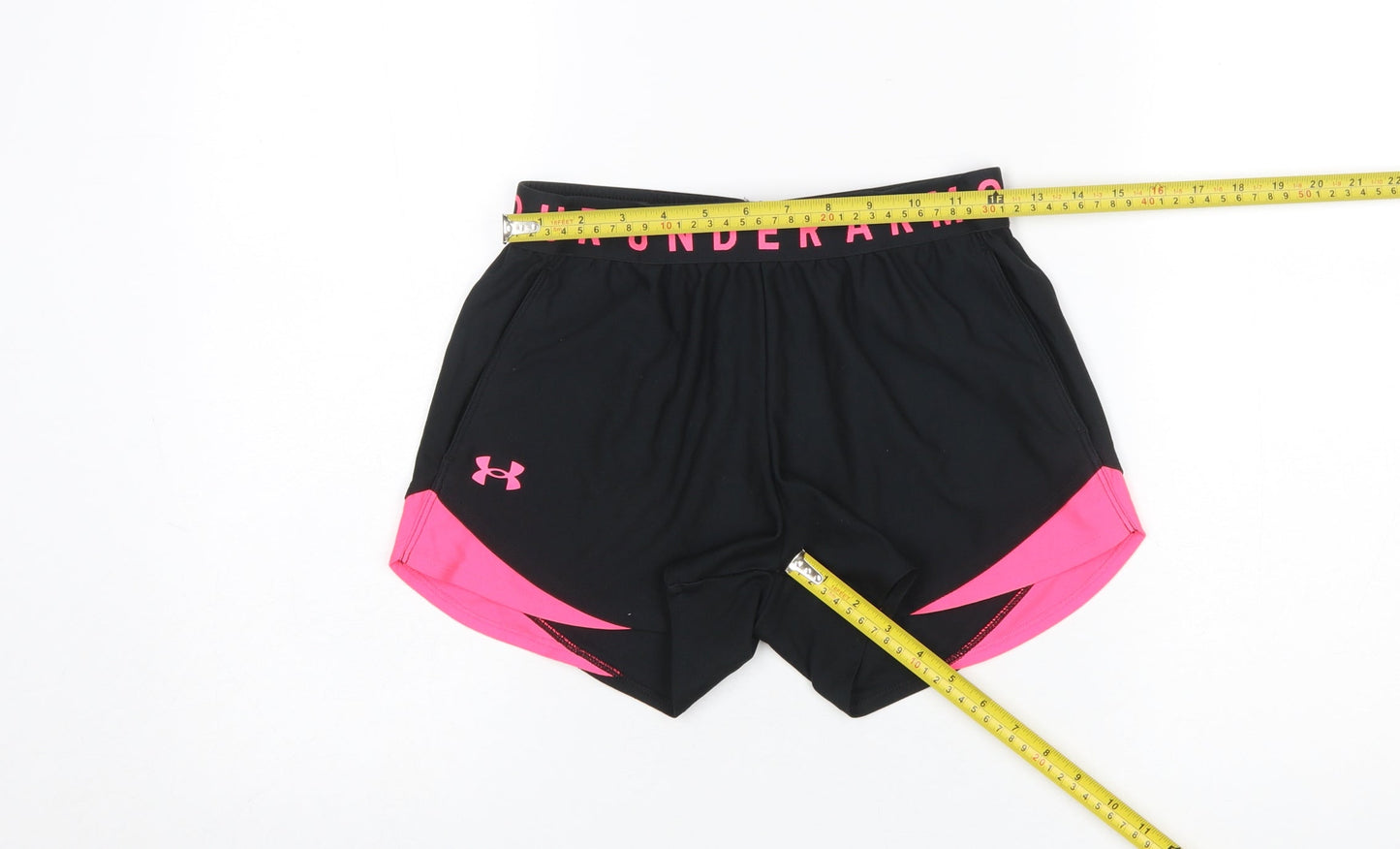 Under Armour Women’s Black XS HeatGear Athletic Running Shorts