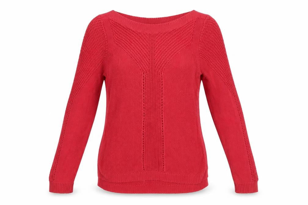 Principles by Ben de Lisi Women's Pink Size 12 Knit Boat Neck Jumper