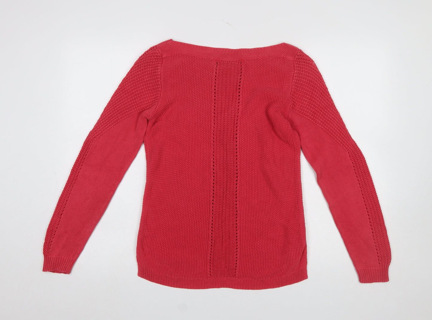 Principles by Ben de Lisi Women's Pink Size 12 Knit Boat Neck Jumper