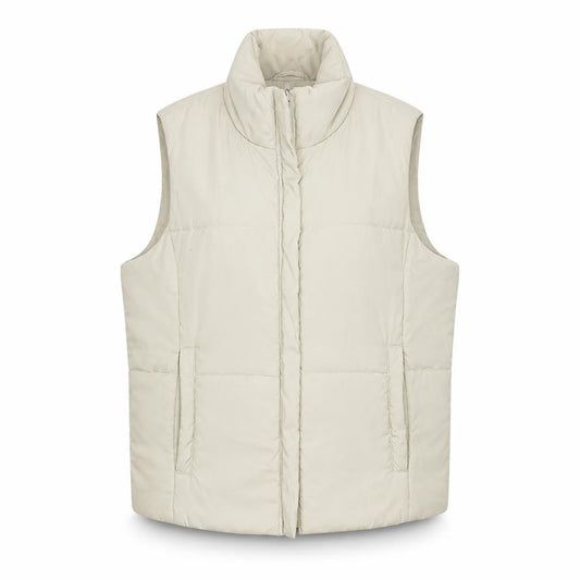 Moto Jeanswear Women's Beige Puffer Gilet Waistcoat Size 10